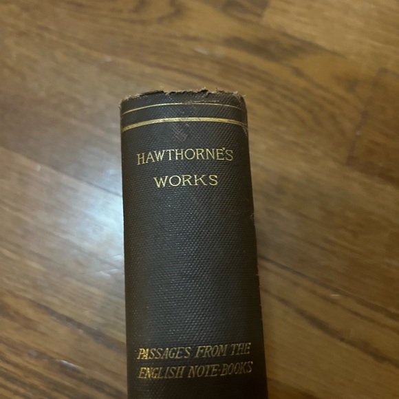 1870 Antique Book "Passages from the English Note-Books of Nathaniel Hawthorne" - Picture 3 of 15
